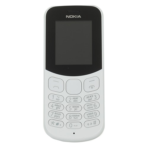 Мобильный телефон NOKIA 130 2017 Dual sim, серый