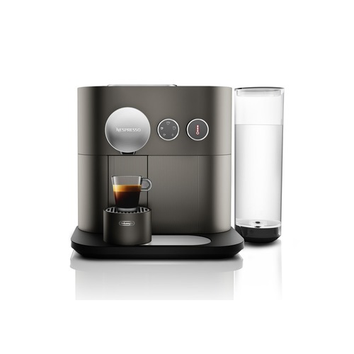 Капсульная кофеварка DELONGHI Nespresso Expert EN350.G, 1400Вт, цвет: темно-серый [0132191449]