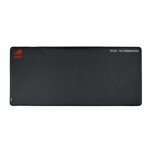 Коврик для мыши ASUS ROG SCABBARD, черный/красный [90mp00s0-b0ua00]