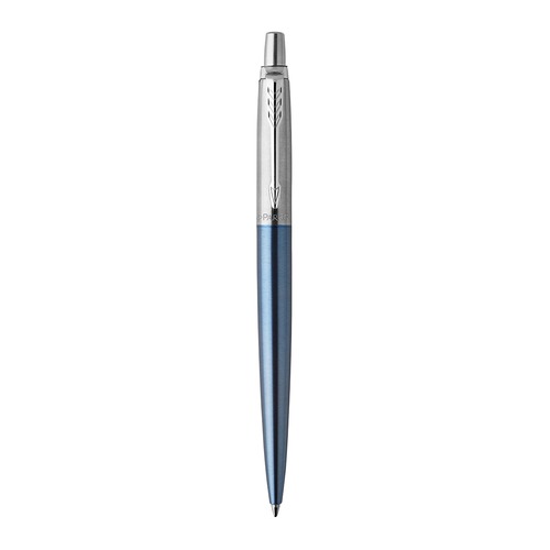 Ручка гелевая Parker Jotter Core K65 (2020650) Waterloo Blue CT 0.7мм черные чернила подар.кор.