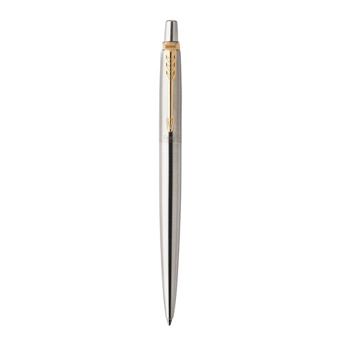 Ручка гелевая Parker Jotter Core K694 (2020647) Stainless Steel GT 0.7мм черные чернила подар.кор.