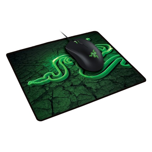 Коврик для мыши RAZER Goliathus Control Fissure, зеленый/рисунок [rz02-01070500-r3m2]