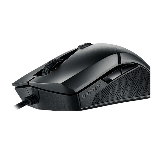 Мышь ASUS ROG STRIX Evolve, игровая, оптическая, проводная, USB, черный [90mp00j0-b0ua00]