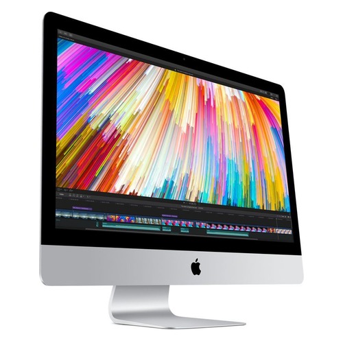 Моноблок APPLE iMac MNED2RU/A, 27", Intel Core i5 7600K, 8Гб, 2Тб, AMD Radeon Pro 580 - 8192 Мб, Mac OS, серебристый и черный