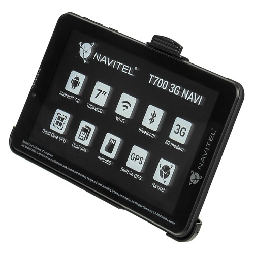 Навигатор NAVITEL T700 3G, 7", авто, 16Гб, Navitel, черный