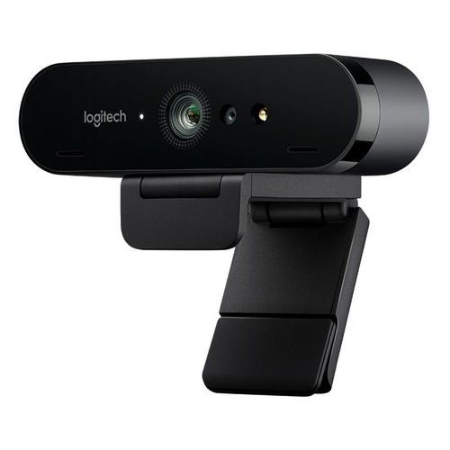 Web-камера LOGITECH Brio, черный и оранжевый OEM [960-001106]