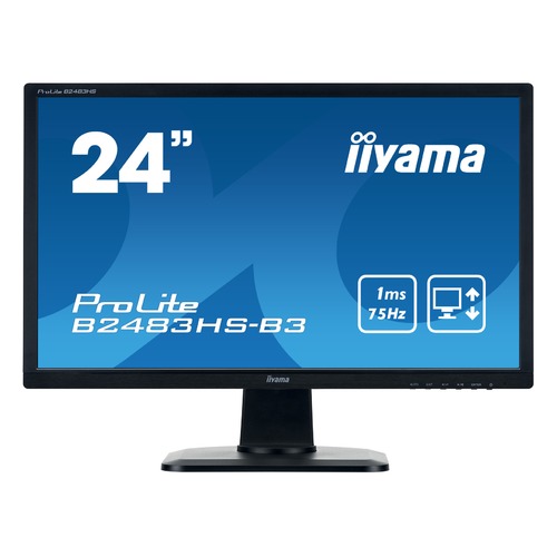 Монитор IIYAMA ProLite B2483HS-B3 24", черный