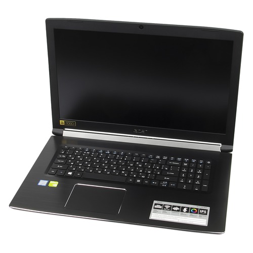 Ноутбук ACER Aspire 5 A517-51G-810T, 17.3", IPS, Intel Core i7 8550U 1.8ГГц, 12Гб, 1000Гб, 128Гб SSD, nVidia GeForce Mx150 - 2048 Мб, Windows 10 Home, NX.GSXER.006, черный