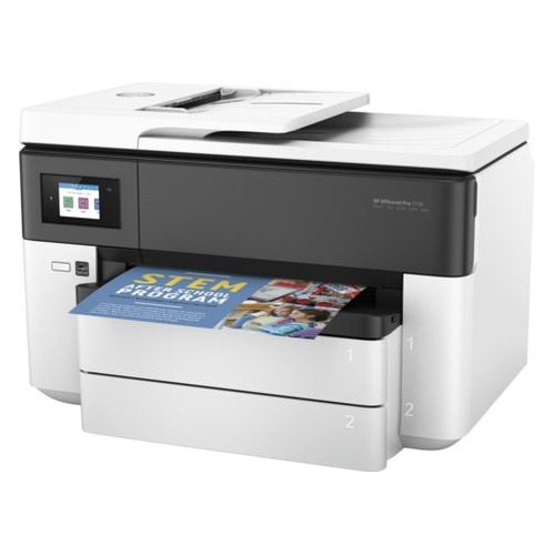 МФУ струйный HP Officejet Pro 7730, A3, цветной, струйный, белый [y0s19a]