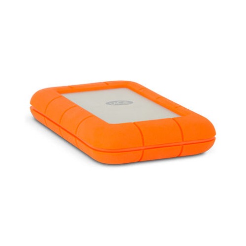 Внешний жесткий диск LACIE Rugged STFS2000800, 2Тб, оранжевый