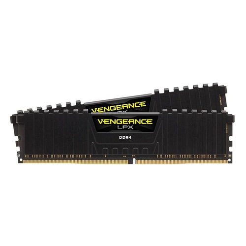 Модуль памяти CORSAIR Vengeance LPX CMK32GX4M2B3200C16 DDR4 - 2x 16Гб 3200, DIMM, Ret