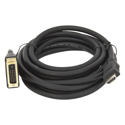 Кабель HDMI (m) (прямой) - DVI-D Dual Link (m) (прямой), круглое, 3м