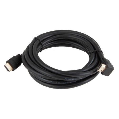 Кабель аудио-видео HDMI (m) - HDMI (m) (Г-образный), 3м