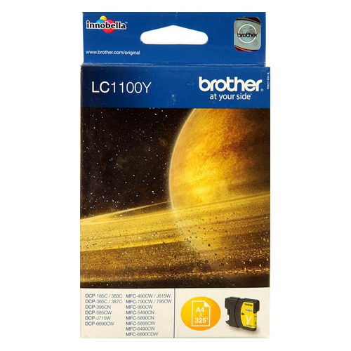 Картридж BROTHER LC1100Y, желтый