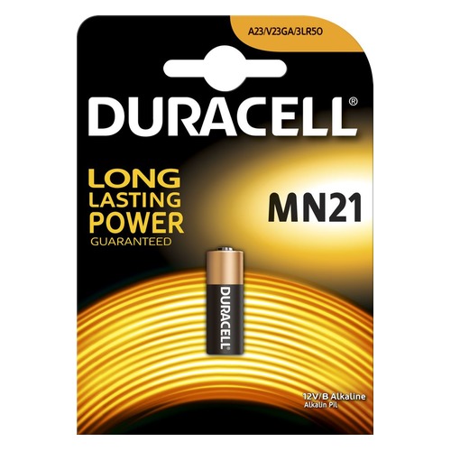 A23 Батарейка DURACELL MN21, 1 шт.