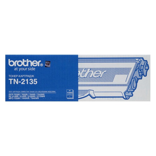 Картридж BROTHER TN2135, черный