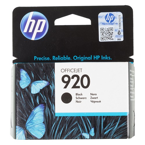 Картридж HP 920, черный [cd971ae]