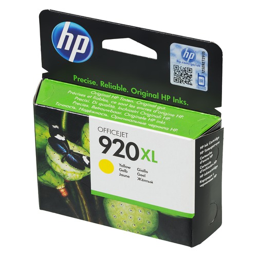 Картридж HP 920XL, желтый [cd974ae]