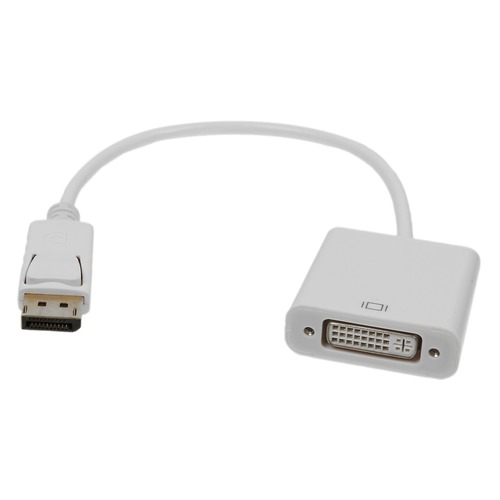 Переходник Display Port DisplayPort (m) - DVI (f), белый