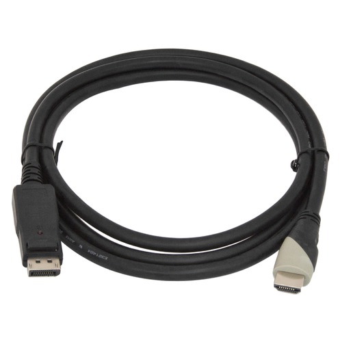 Кабель HDMI HDMI (m) - DisplayPort (m), 2м, черный