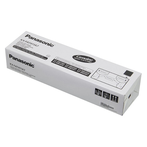 Картридж PANASONIC KX-FAT411A7, черный