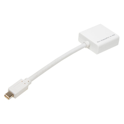 Переходник Display Port miniDisplayPort (m) - VGA (f), белый