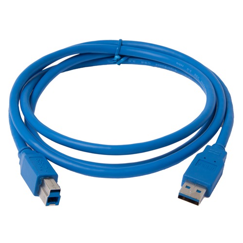 Кабель USB3.0 USB 3.0 A(m) - USB 3.0 B (m), 1.5м, синий