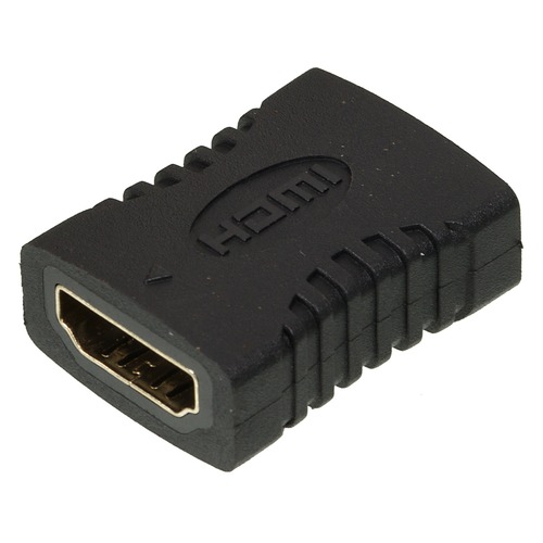 Адаптер аудио-видео HDMI (f) - HDMI (f) , черный