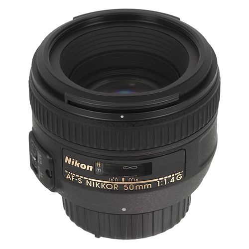 Объектив NIKON 50mm f/1.4 Nikkor AF-S, Nikon F [jaa014da]