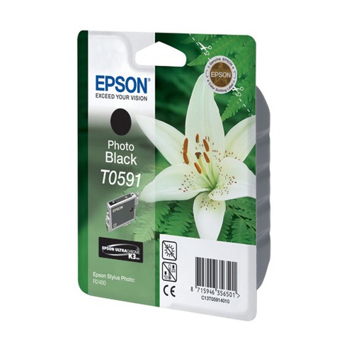 Картридж EPSON T0591, черный [c13t05914010]