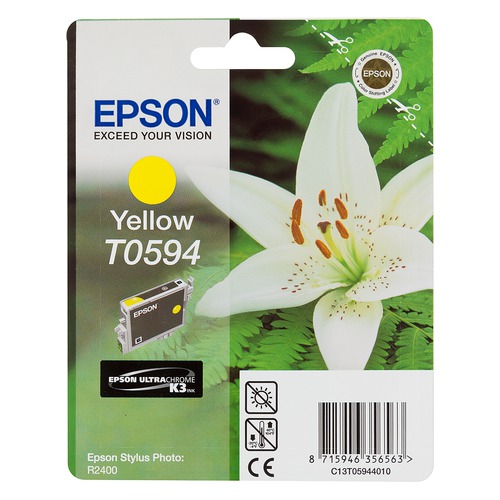 Картридж EPSON T0594, желтый [c13t05944010]