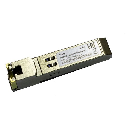 Модуль D-Link 712/A1A 1x1000BASE-T Copper transceiver up to 100m support 3.3V power