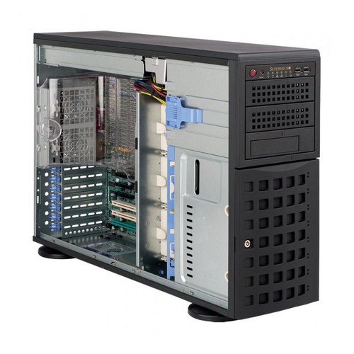 Корпус SuperMicro CSE-745TQ-R800B Big-Tower 2x800W черный