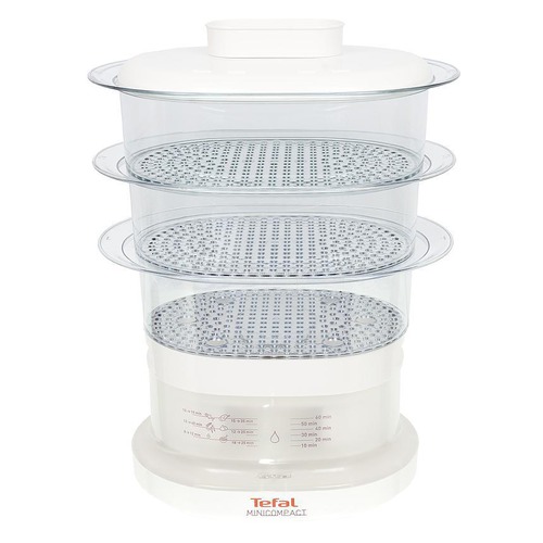 Пароварка TEFAL VC130130, белый