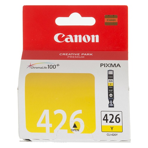 Картридж CANON CLI-426Y, желтый [4559b001]