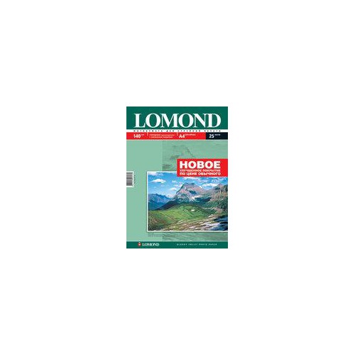 Бумага Lomond 0102076 A4/140г/м2/25л./белый глянцевое для струйной печати