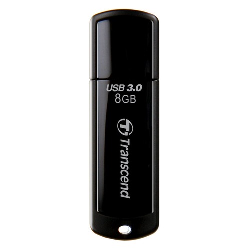 Флешка USB TRANSCEND Jetflash 700 8Гб, USB3.0, черный [ts8gjf700]