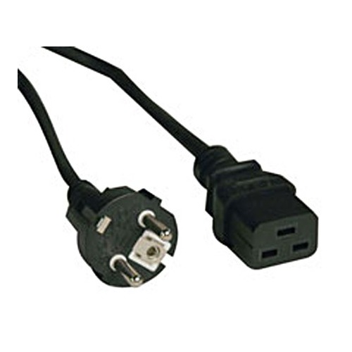 Кабель Tripplite P050-008 2-Prong European Power 16A IEC-320-C19 to S