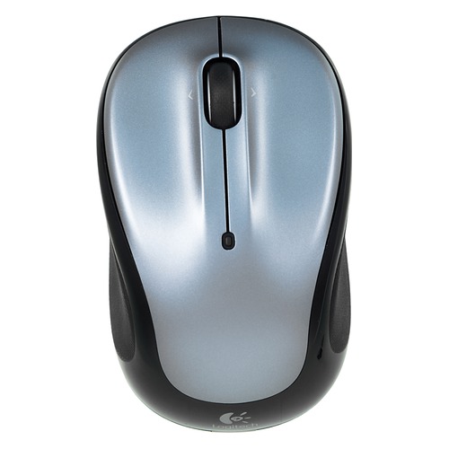 Мышь LOGITECH M325, оптическая, беспроводная, USB, серый и черный [910-002334]