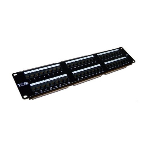 Патч-панель Lanmaster (TWT-PP48UTP ) 19" 2U 48xRJ45 кат.5e UTP