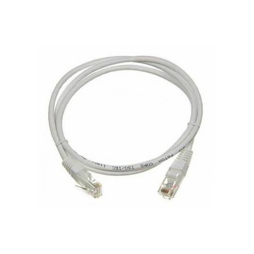 Кабель Патч-корд LANMASTER UTP, вилка RJ-45, вилка RJ-45, кат.5е, ПВХ, 1.5м, серый [twt-45-45-1.5-gy]