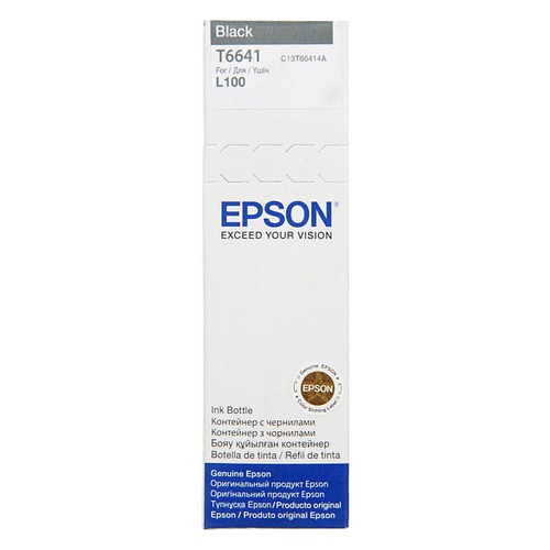 Картридж EPSON T6641, черный [c13t66414a]