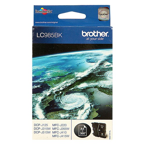 Картридж BROTHER LC985BK, черный