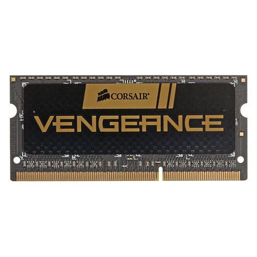 Модуль памяти CORSAIR Vengeance CMSX4GX3M1A1600C9 DDR3 - 4Гб 1600, SO-DIMM, Ret