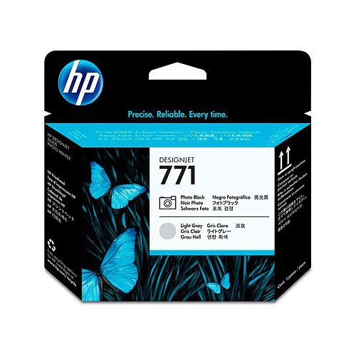 Печатающая головка HP 771 CE020A черный/серый для HP DJ Z6200