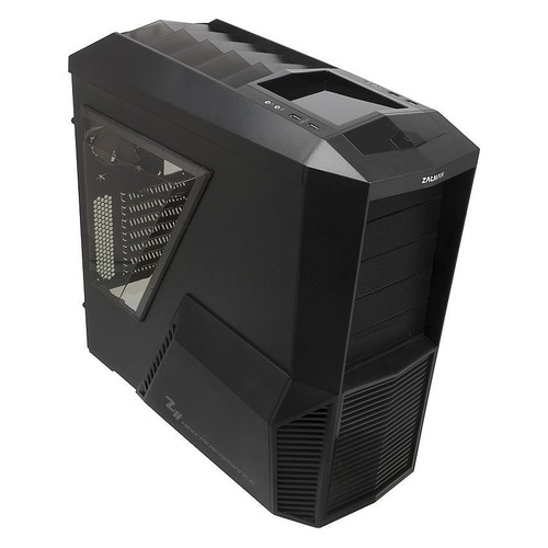 Корпус ATX ZALMAN Z11 PLUS, Midi-Tower, без БП, черный