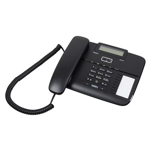 Проводной телефон GIGASET DA710, черный