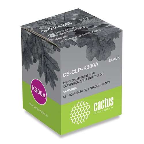 Картридж CACTUS CS-CLP-K300A, черный