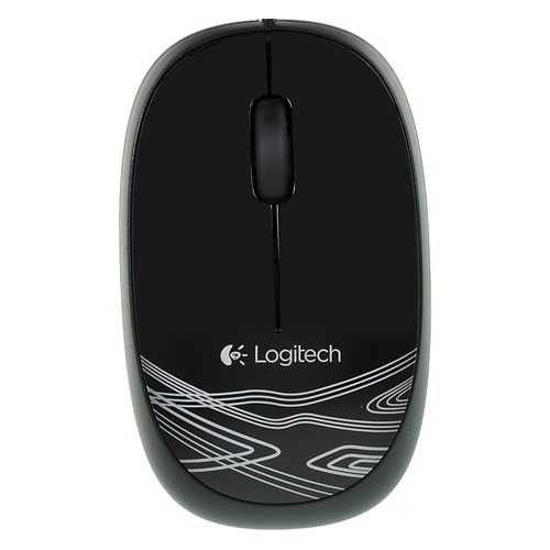 Мышь LOGITECH M105, оптическая, проводная, USB, черный [910-002943]