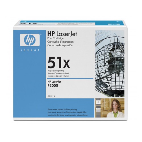 Картридж HP Q7551X, черный